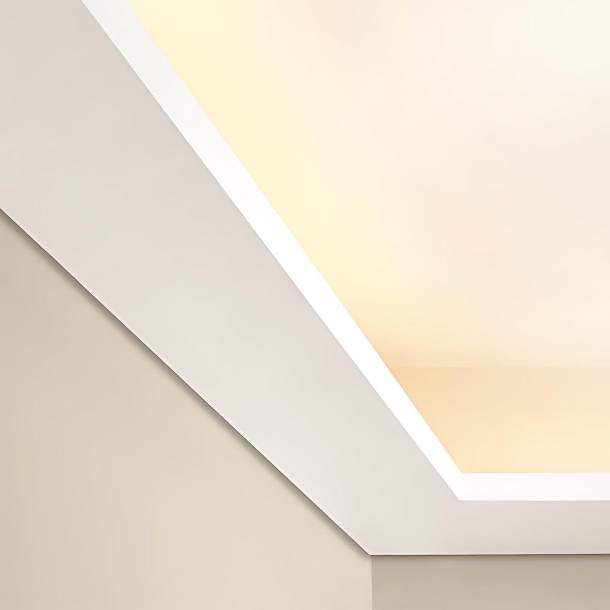Cornisa de luz indirecta Flat