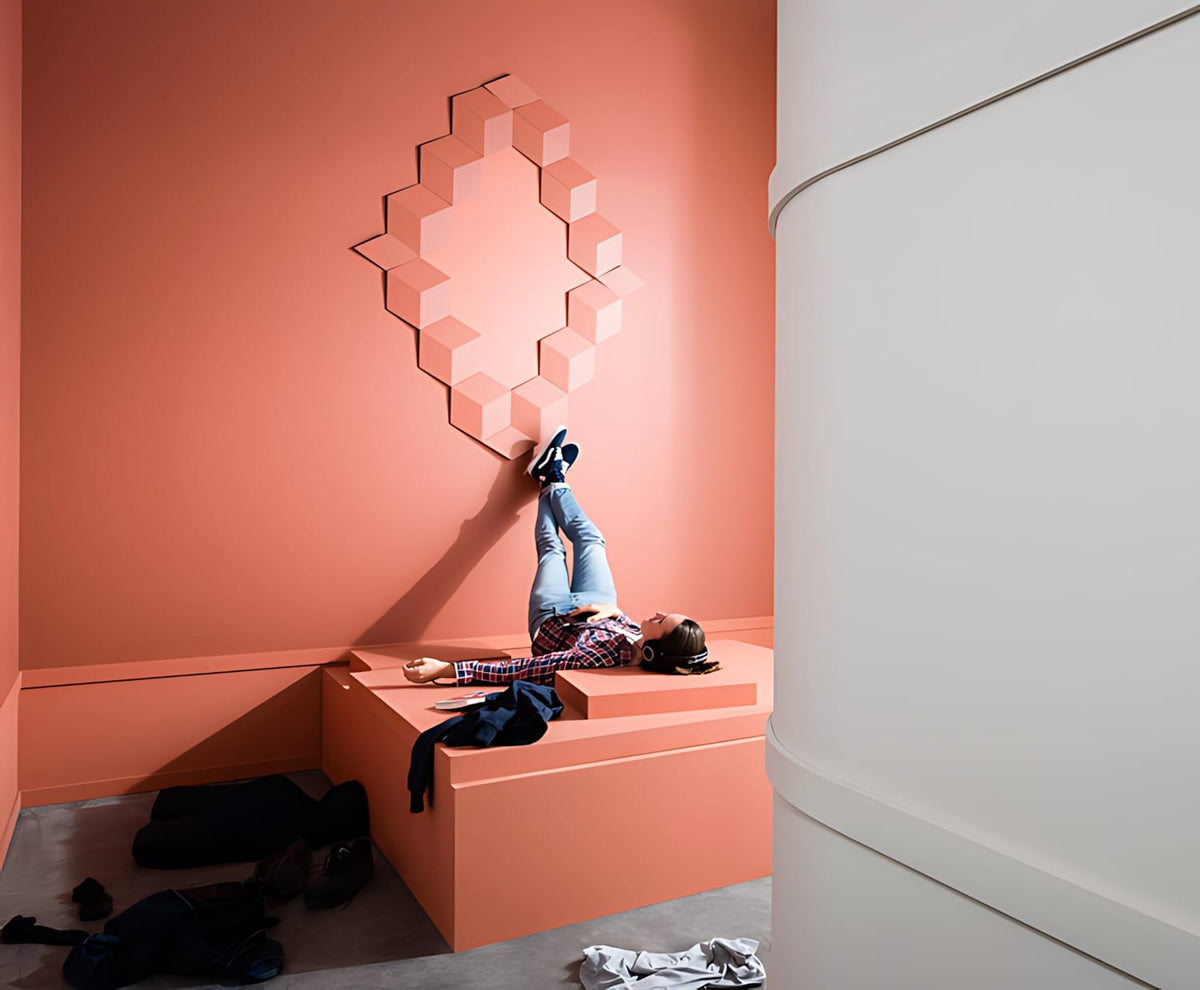 Panel de pared 3D Rombus 105