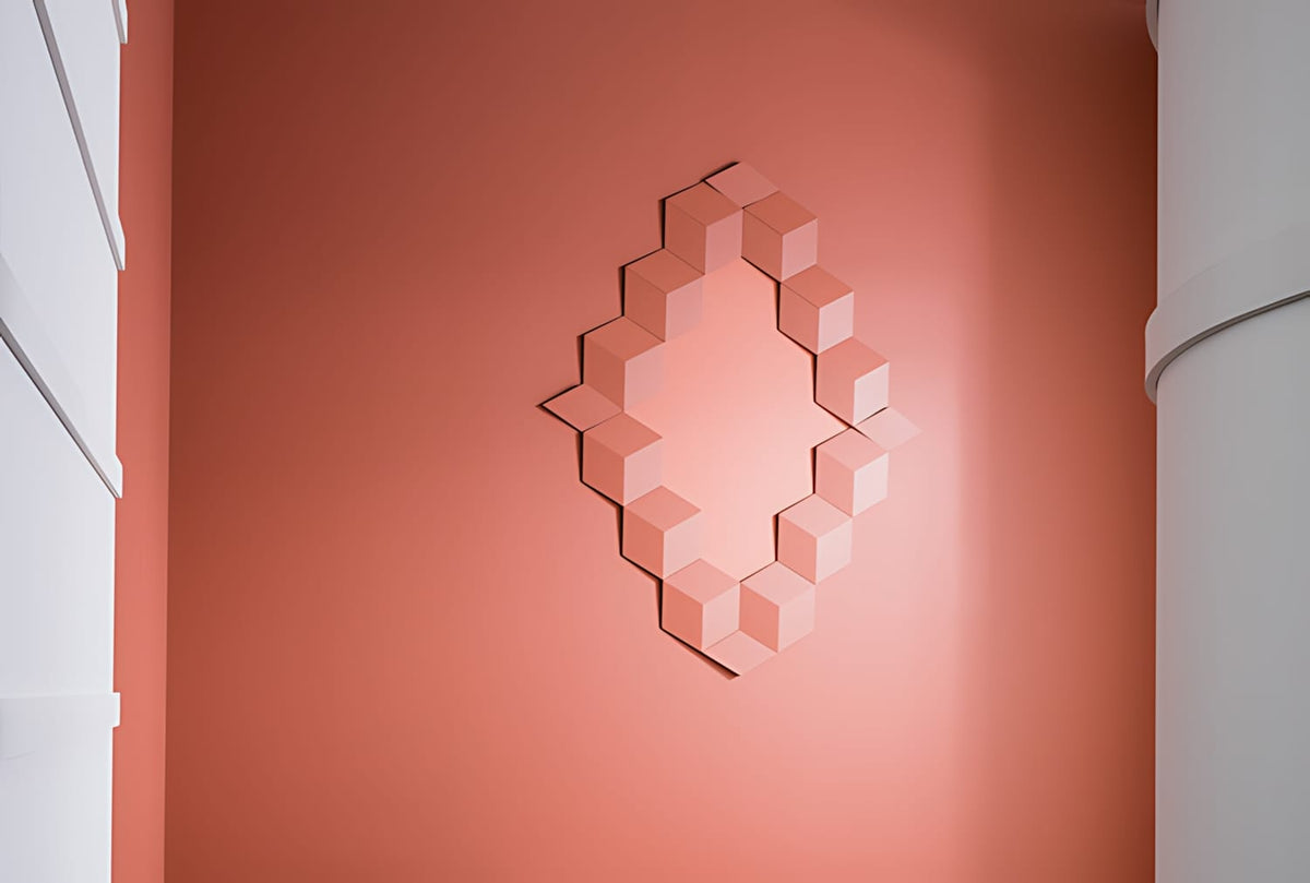 Panel de pared 3D Rombus 105