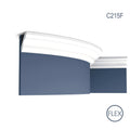 Cornisa de techo de poliuretano Flex 215