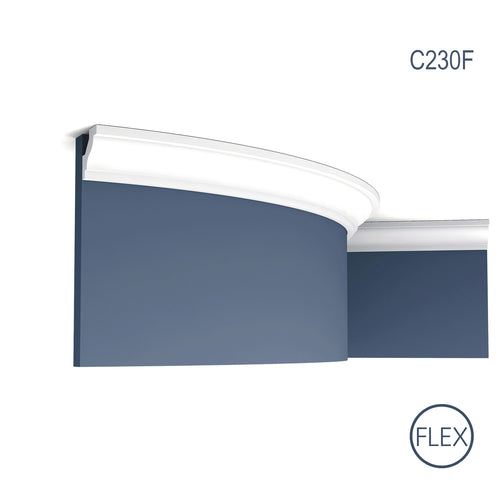 Cornisa de techo de poliuretano Flex 230