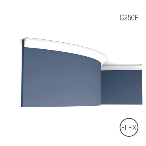 Cornisa de techo de poliuretano Flex 250