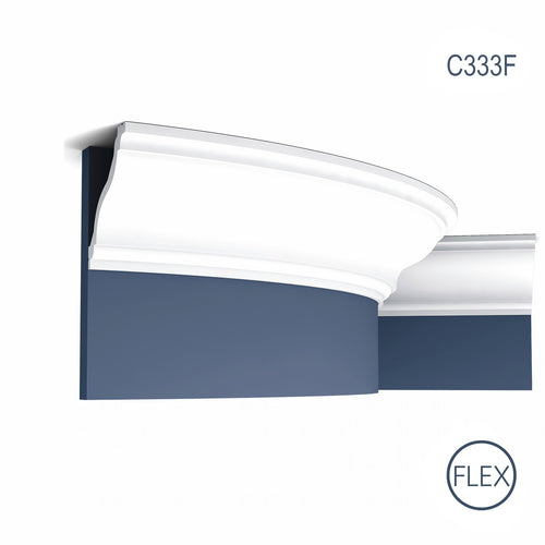 Cornisa de techo de poliuretano Flex 333