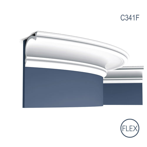 Cornisa de techo de poliuretano Flex Heritage M