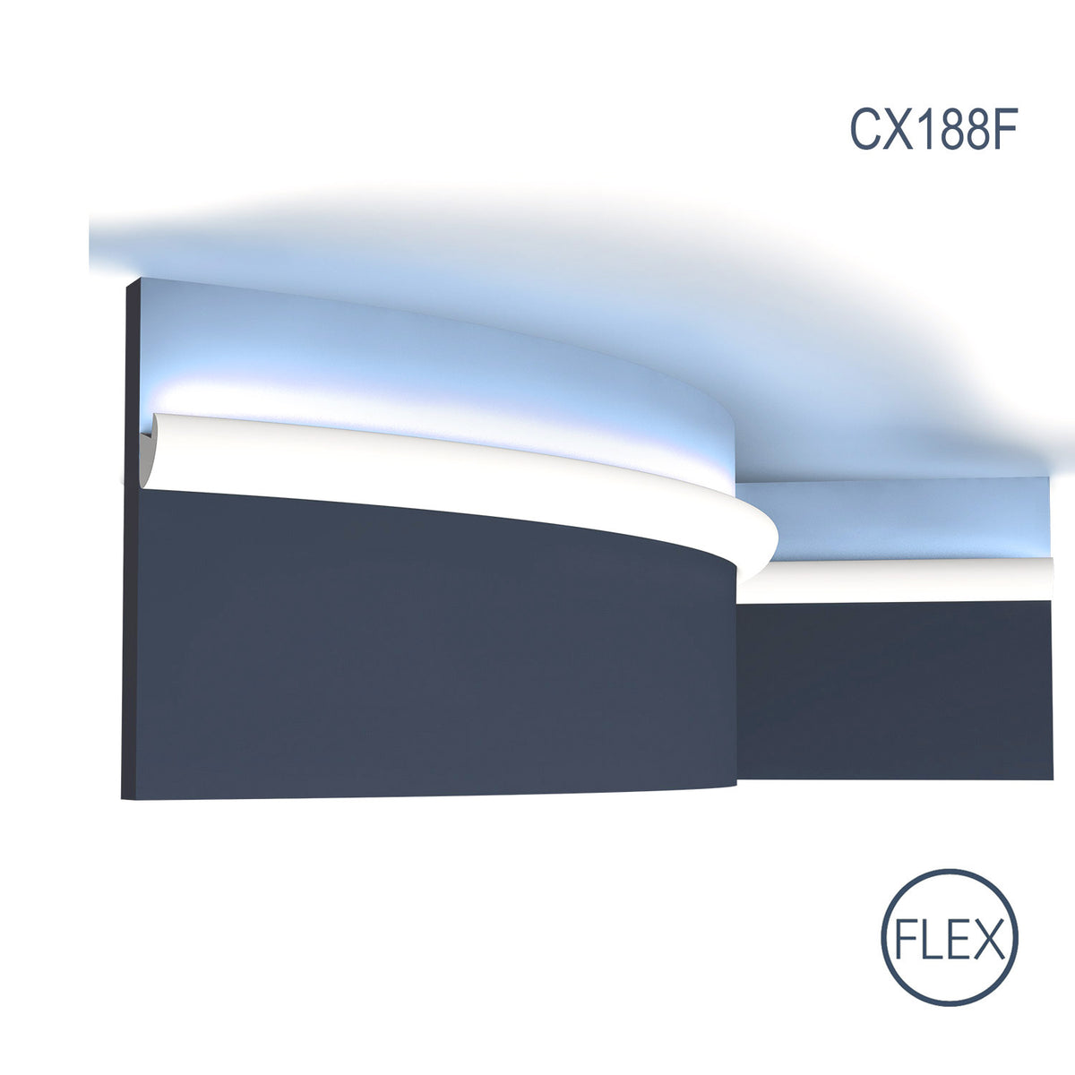 Cornisa de luz indirecta Flex 188