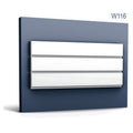 Panel de pared 3D Bar XL