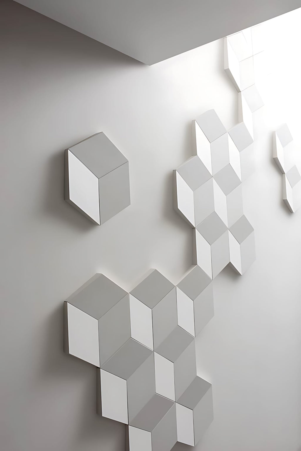 Panel de pared 3D Rombus 100