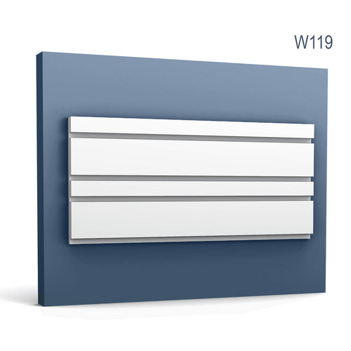 Panel de pared 3D Bar Mix 2,6 m