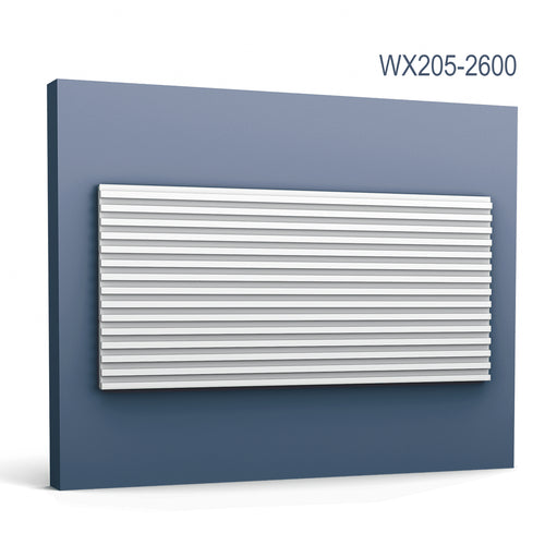 Panel de pared 3D Track 2,6 m