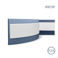 Panel de pared 3D Reed Flex