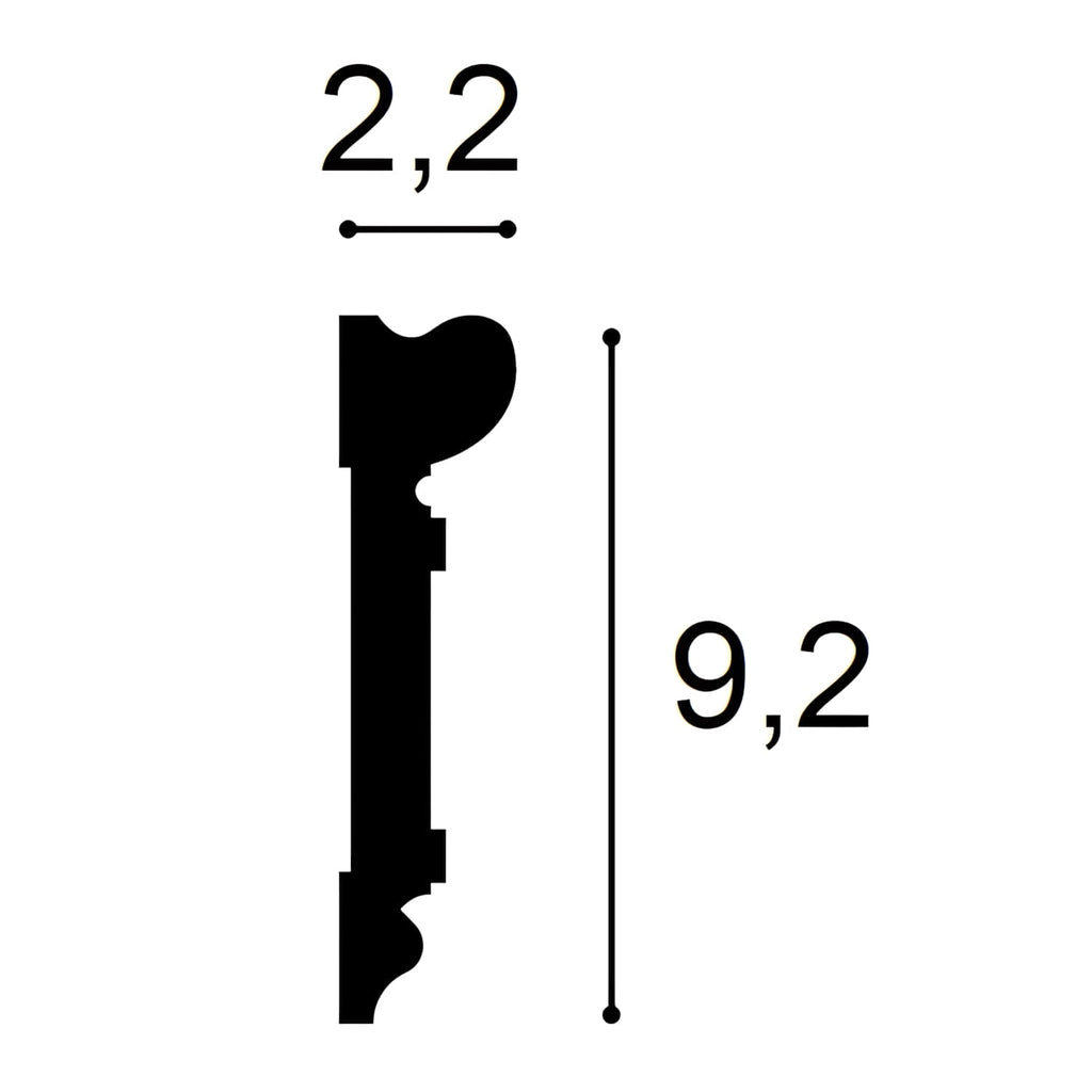Moldura 119 2,6 m