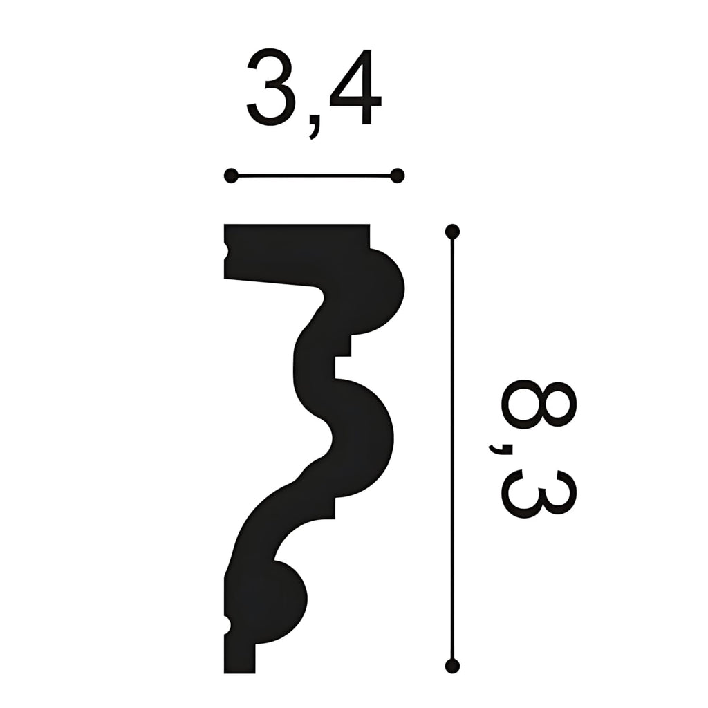 Moldura Autoire 4025 Flex