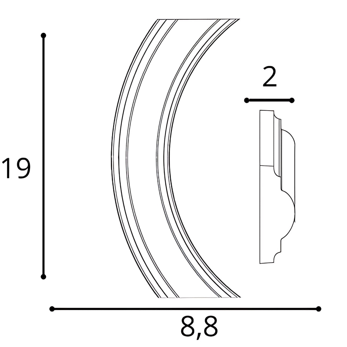 Accesorio para moldura 120