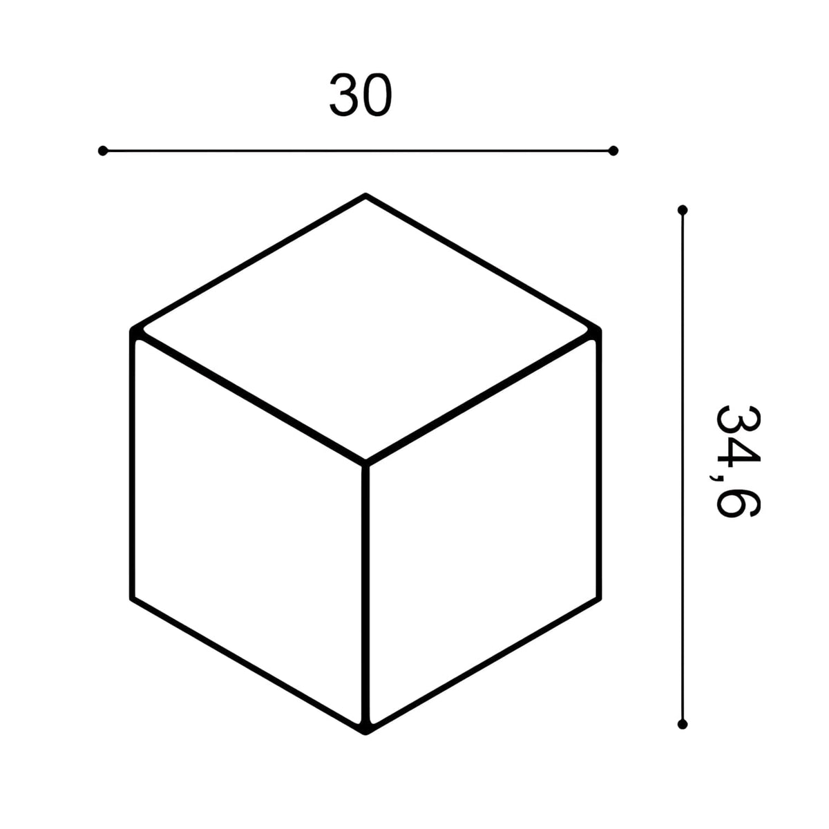 Panel de pared 3D Rombus 105