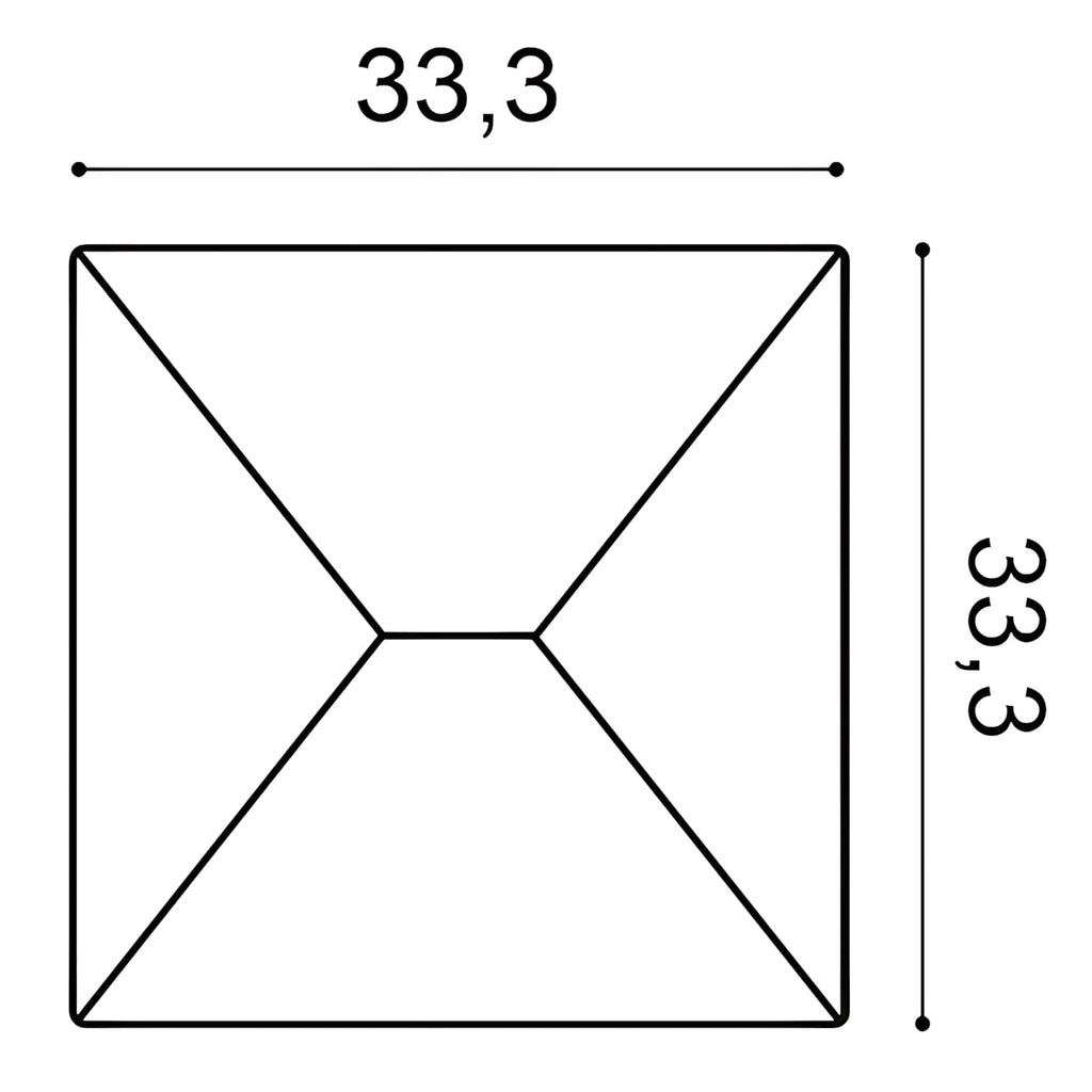 Panel de pared 3D Envelop