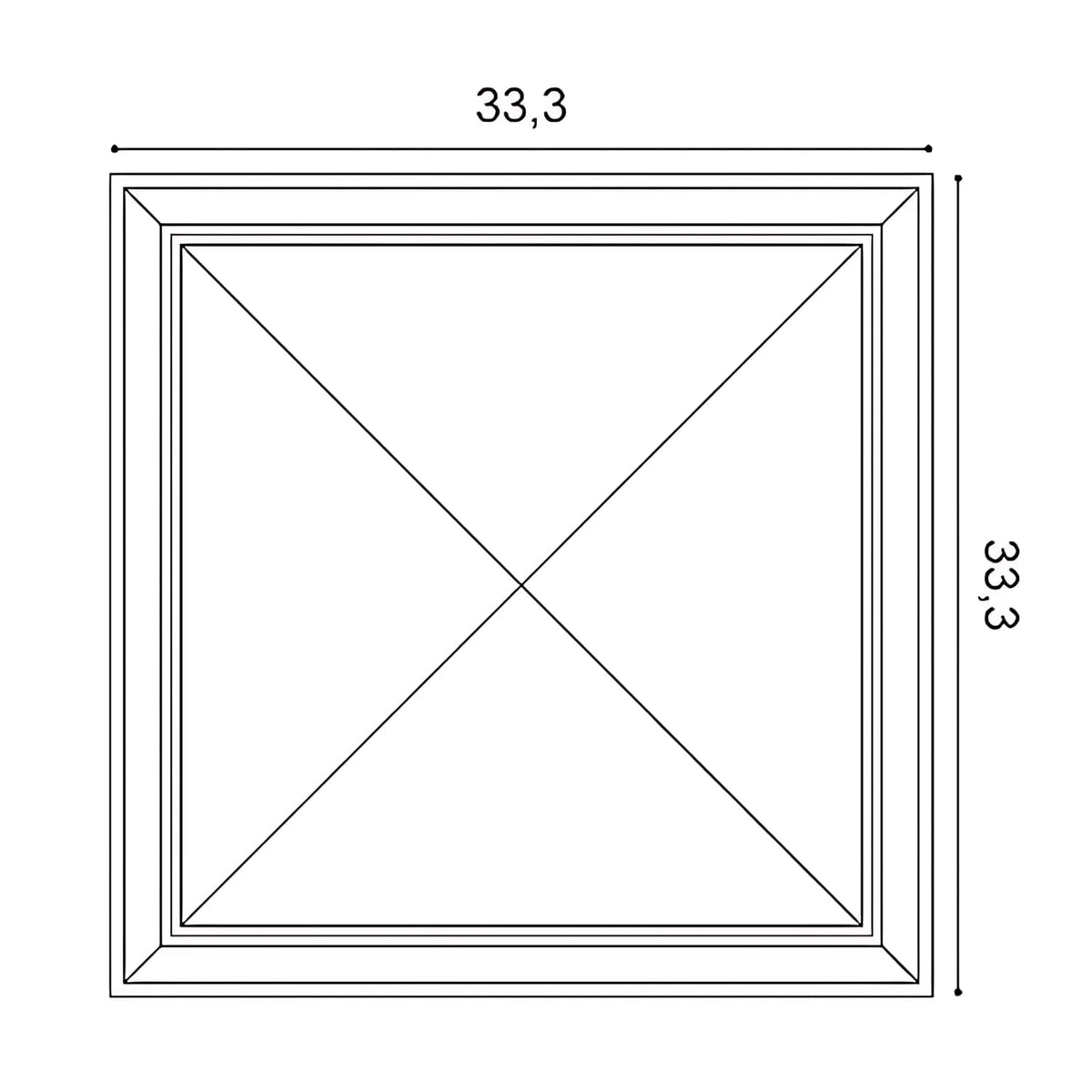 Panel de pared 3D Autoire 123