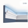 Cornisa de luz indirecta U-STEPS