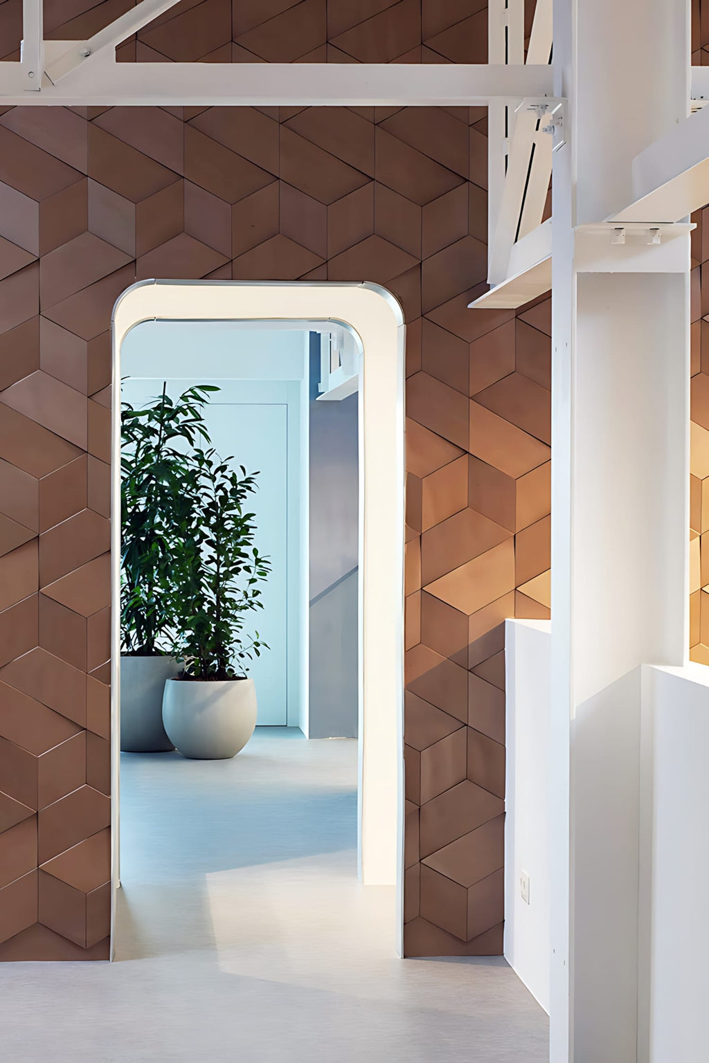 Panel de pared 3D Rombus 100