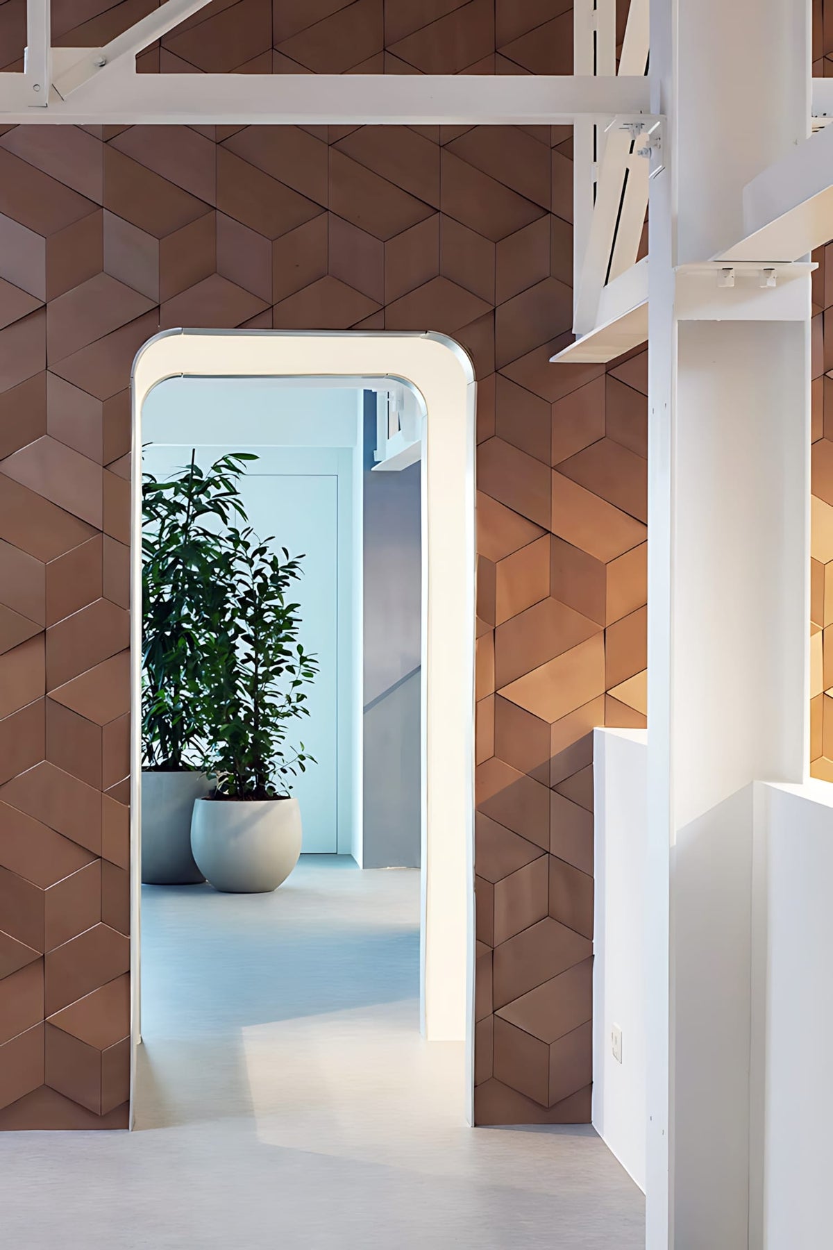 Panel de pared 3D Rombus 100