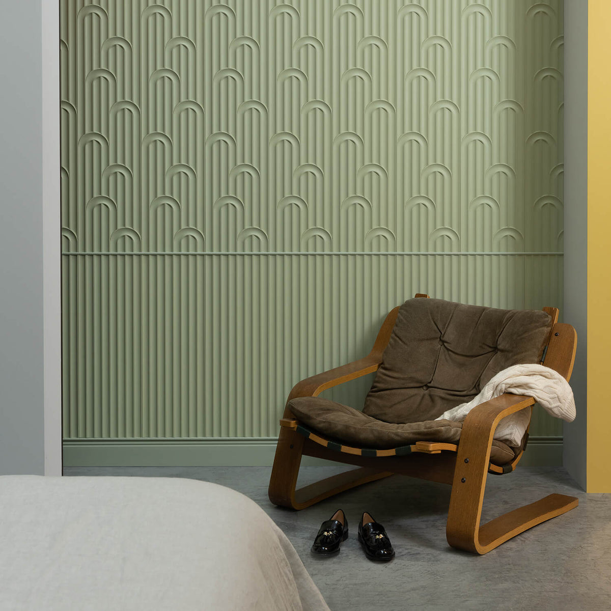Panel de pared 3D Valley Loop