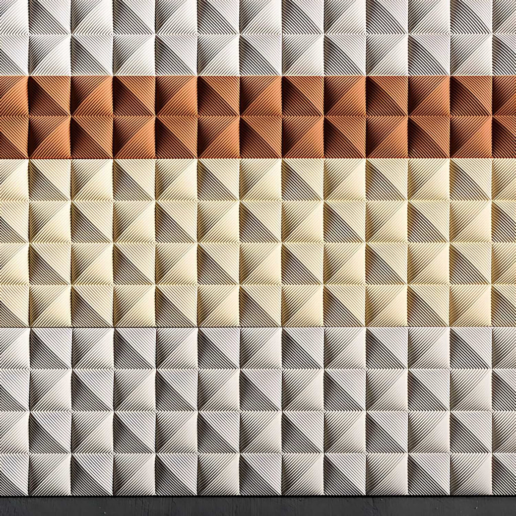 Revestimiento de pared 3D Cobble