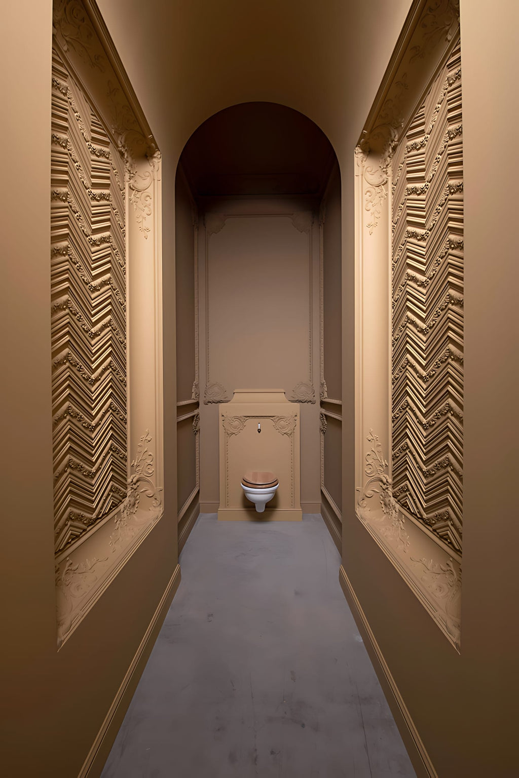 Panel de pared 3D Chevron