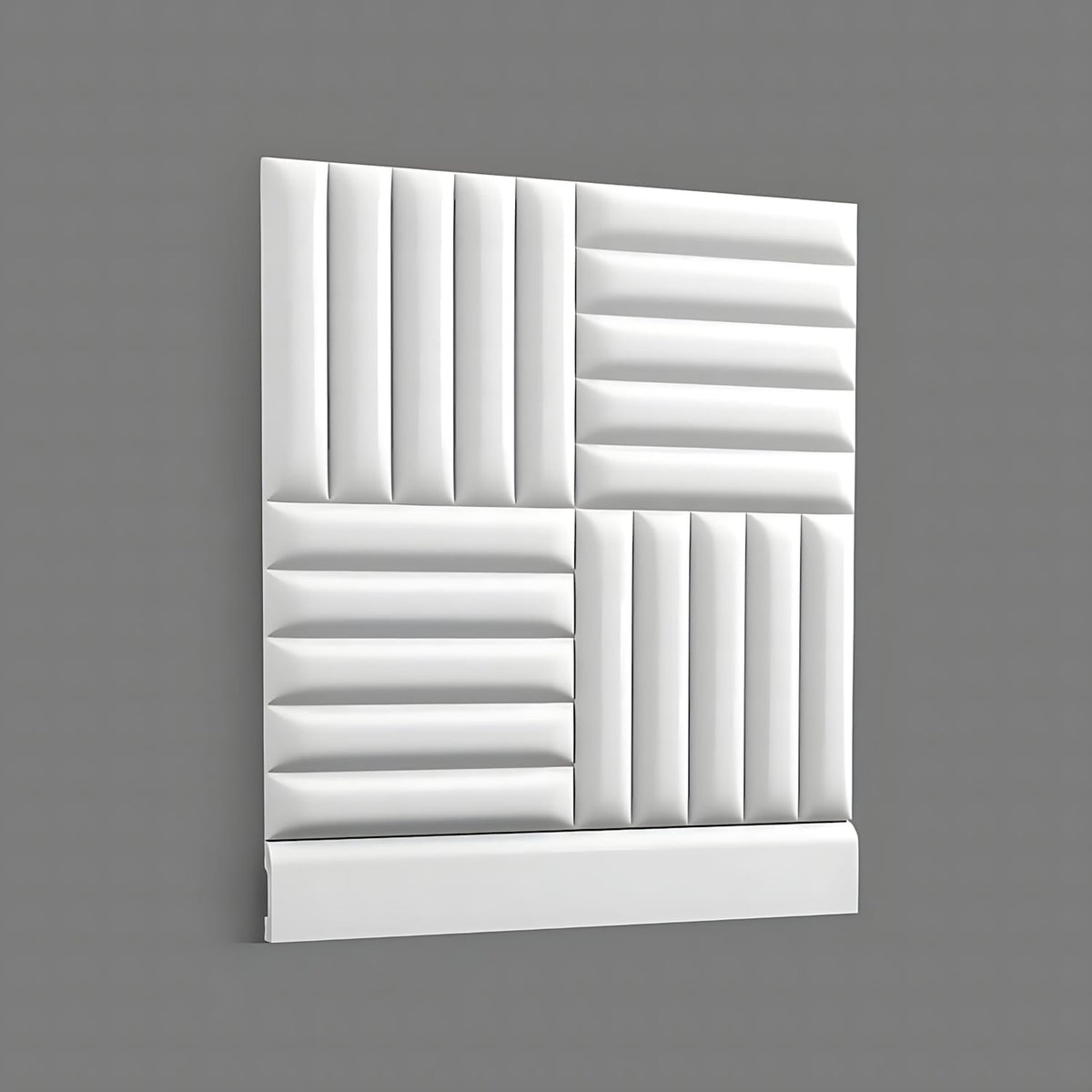 Panel de pared 3D Quilt