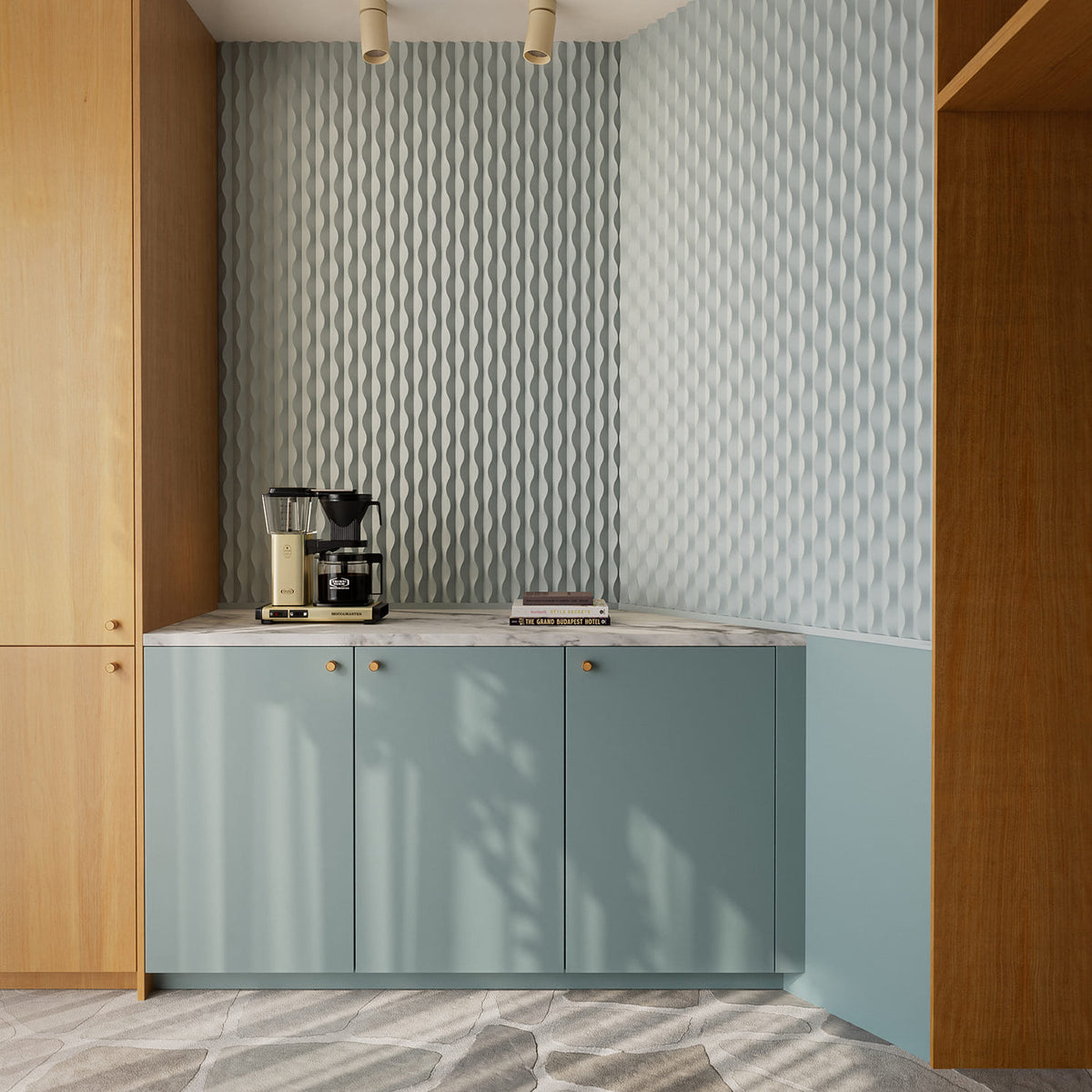 Panel de pared 3D Zea