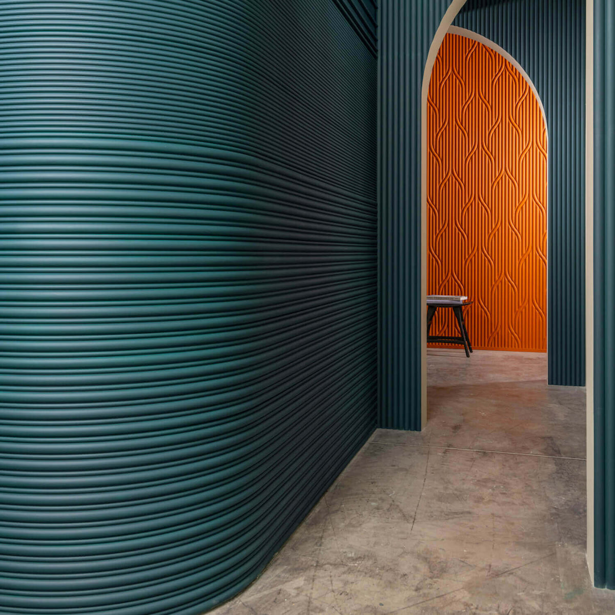 Panel de pared 3D Reed 2,6 m