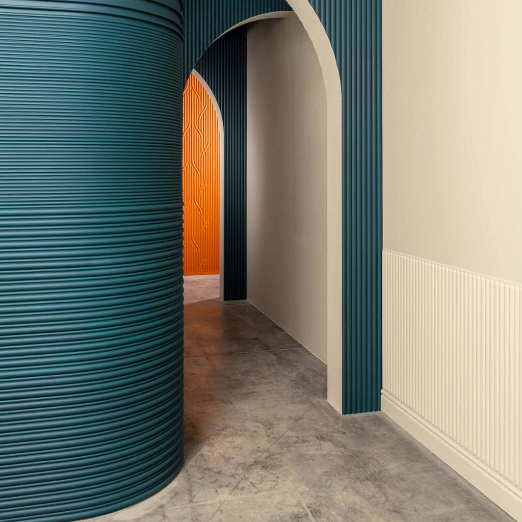 Panel de pared 3D Reed