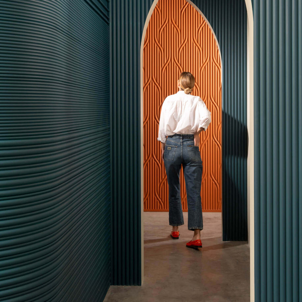 Panel de pared 3D Reed Flex
