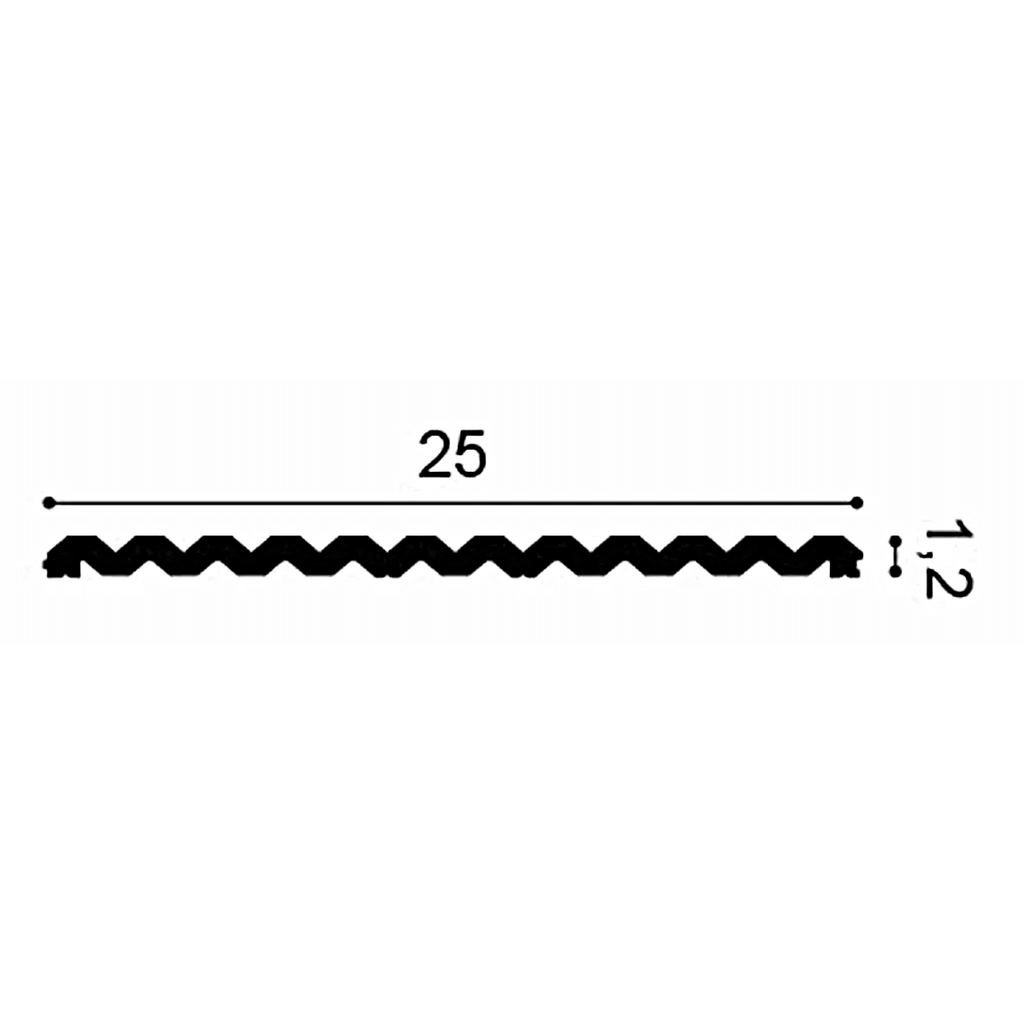 Panel de pared 3D Alto 2,6 m